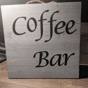 Coffee Bar Sign
